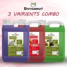 Combo of Divyamrut Tuberose with Strawberry & Avocado Hand Wash (1000 ml, Pack of 3)