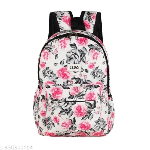 PU Backpack Bag, Pink