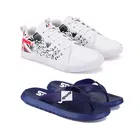 Canvas shoes with flip flop for Men 