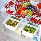 KANUSHI Industries® Washable Fridge Multi Purpose Mats/Fridge Mats Set of 3 / Refrigerator Mats Set