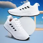 Sports Shoes for Men, White & Black 