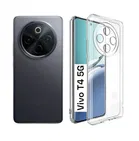 Rubber Back Cover for IQOO Z10 5G (Transparent)