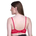 Cotton Blend Solid Push Up Bra for Women 