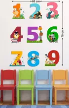 Kids Numbers Self Adhesive Wall Stickers