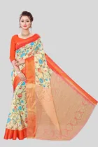 Cotton Printed Saree for Women 