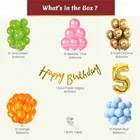 5th Happy Birthday Balloon Decoration Kit, Multicolor, Pack Of 68