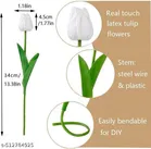 Soap Artificial Tulip Lily Flower Sticks for Gifting for Women 