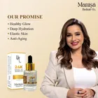 Manisa Beaute 24K Gold Face Serum With 2% Hyaluronic Acid Face Serum, 30 ml