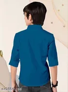 Solid Cotton Kurta Set for Boys 