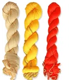Cotton Blend Dupattas for Women (Multicolor, 2 m) (Pack of 3)