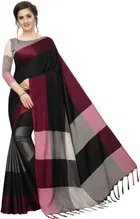 Chanderi Silk Ethnic Motif Saree for Women 