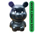Plastic Money Bank for Kids (Black)