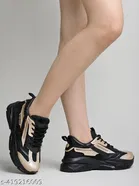 Solid Mesh Sneakers for Women 