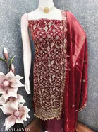 Embroidered Punjabi/All Over Suits for Women 