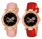 Designer Leather Analog Watch for Women & Girls 