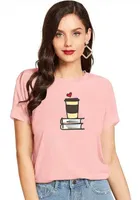 Half Sleeves Printed T-shirt for Women & Girls 