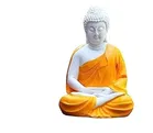 Poly Resin Lord Gautam Buddha Idol 