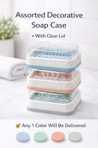 Assorted Decorative Soap Case dishes with lids