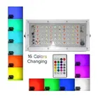Waterproof Remote Control 7 Modes LED Wall Light 