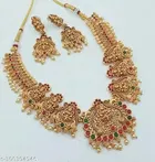 Gold-Plated Jewellery Set For Women'S/Girls