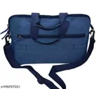 Polyester Laptop Bag for Men, Blue