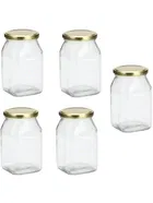 Glass Airtight Kitchen Storage Jars with Lid 