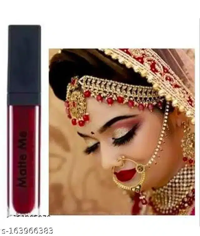 Matte Me Liquid Lipstick (Maroon)