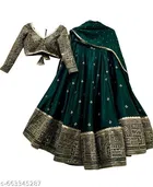 Embroidered Lehenga Choli for Women 