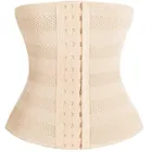 एयर ब्रेथ टम्मी गृप बेल्ट वैस्ट ट्रेनर ट्रिम्मर एंड स्लिमिंग कोर्सेट 3 हुक्स गिर्डल विद वायर सपोर्ट 