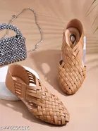 Solid Synthetic Mules for Women 