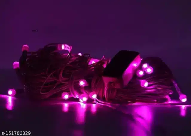 LED String Lights (Pink, 15 m)