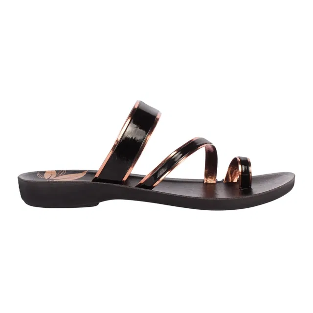 Flats for Women (Black, 4)