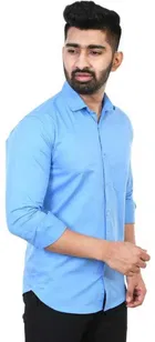Men's Solid Full Sleeves Shirt 