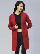Women's Front Open Long Shrug 