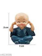 Resin Buddha Monks Showpiece 