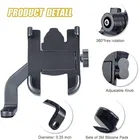 Immutable  Universal Bike Mount Holder Verson 2.0 Metal Body 360 Degree Bike Mobile Holder 