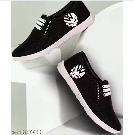 Casual Shoes For Men, Black & White (8)