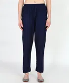 Rayon Embellished Top & Bottom Set for Women 