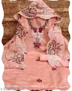 Embroidered Unstitched Suit for Women 