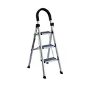 Homefit Frame Aluminum Pedal 4.5'' With Antiskit 3 Step Ladder 