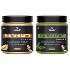 Natural Multani Mitti & Curry Leaf Powder for Skin & Hair 
