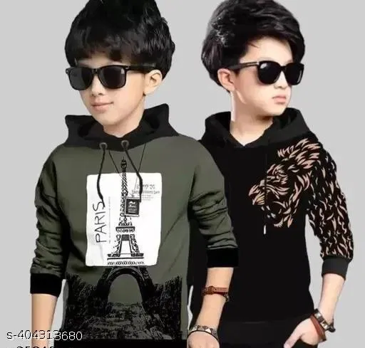 Cotton Clothing Set for Boys, Multicolour, Pack of 2 (12-13 Years)