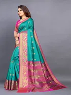 Women's Saree with Unstitched Blouse 