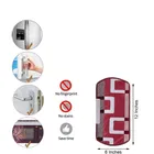 PVC Printed Fridge Top Cover with 3 Pcs Shelf Mats & Handle Cover 