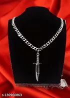 Knife Locket Chain for Men 