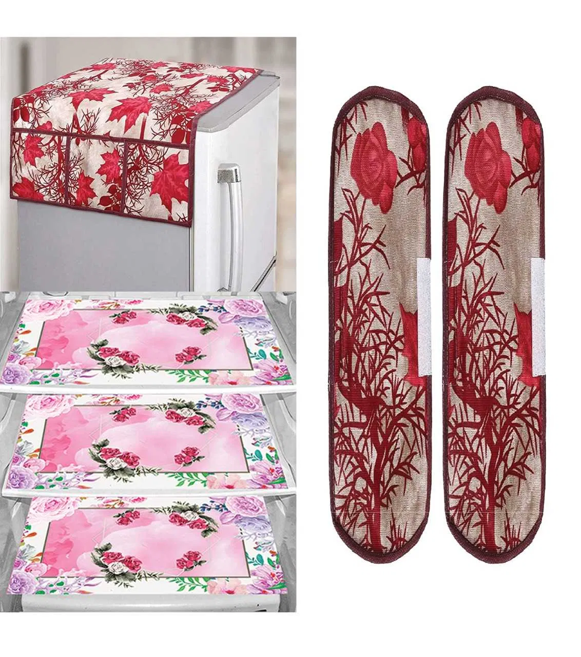 Refrigerator Covers (Red) (A-8)
