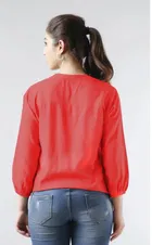 Rayon Solid Top for Women 