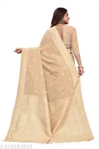 Cotton Zari Woven Saree for Women 