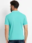 Logo Print Polo T-Shirt for Men 