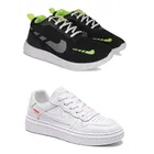 Sports Shoes for Men, Multicolor, Pack of 2 